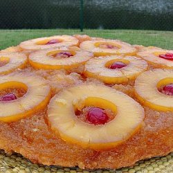 Butter Rum Pineapple Upside-Down Cake