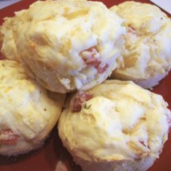 Ham and Onion Muffins