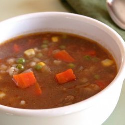 Beef, Barley and Vegetable Soup