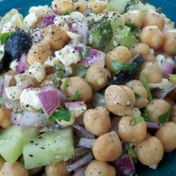 Greek-Style Chickpea Salad