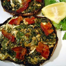 Savory Stuffed Portabellas