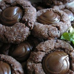 Bailey's Irish Cream Kiss Chocolate Cookies