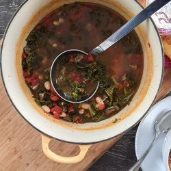 Sausage, Cannellini and Kale Soup