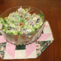 Nutty and Sweet Broccoli Salad