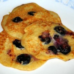 Multigrain Blueberry Pancakes