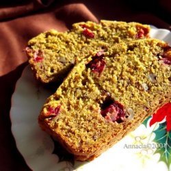 Pumpkin Cranberry Nut Bread