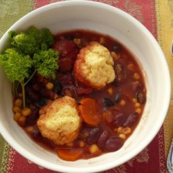 Southwestern Bean Soup (Crock Pot)