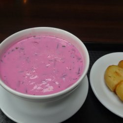 Lithuanian Cold Beetroot Soup