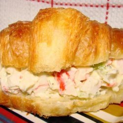 Crab Salad Croissants