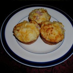 Ham Cheese and Pineapple Muffins