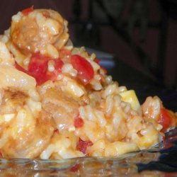 Cheesy Sausage Risotto