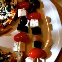 Greek Salad Skewers