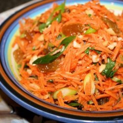 Carrot and Golden Raisin (Sultana) Salad