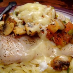 Savory Cheese-Topped Fish Fillets