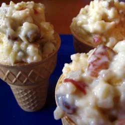 Crunchy Snack in a Cone