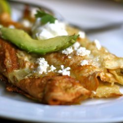 Chile Chicken Enchiladas