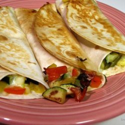 Grilled Vegetable Tortillas