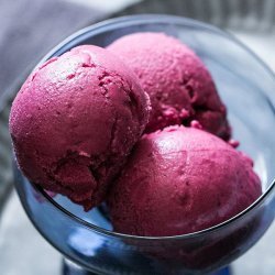 Blueberry Frozen Yogurt