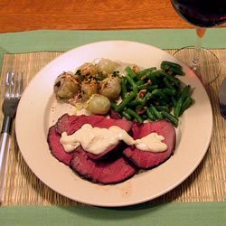 Blue Cheese Beef Tenderloin