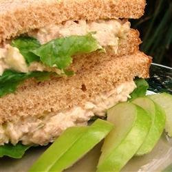 Darra's Famous Tuna Waldorf Salad Sandwich Filling