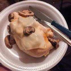 Mushroom and Swiss Chicken