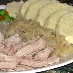 Slow Cooker Lancaster County Pork and Sauerkraut