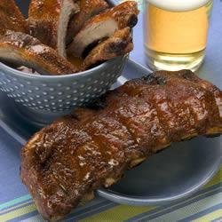 Southern Grilled Barbecued Ribs