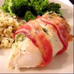 Stuffed and Wrapped Chicken Breast