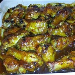 Krista's Sticky Honey Garlic Wings