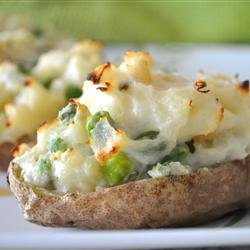 Garden Stuffed Baked Potatoes