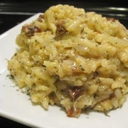 Risotto with Sun-Dried Tomatoes and Mozzarella