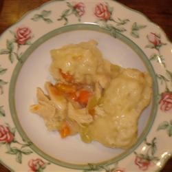 Quick and Super Easy Chicken and Dumplings