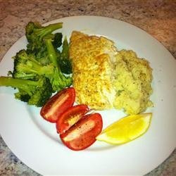 Broiled Grouper Parmesan