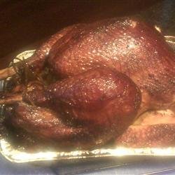 Turkey in a Smoker