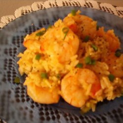 Shrimp Curry Rice