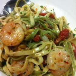 Linguine With Shrimp and Sun-Dried Tomatoes