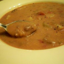 Creamy Cheeseburger Soup