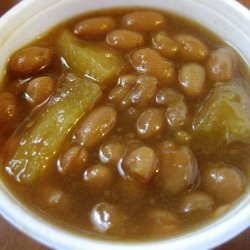 Baked Beans and Pineapple