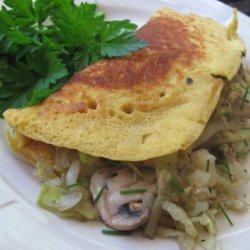 The Elegant Eggless Omelet!