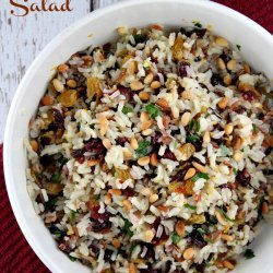 Wild Rice and Cranberry Salad