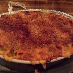 Broccoli and Cauliflower Cheese Bake