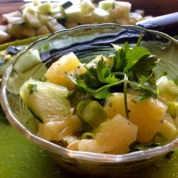 Cucumber Pineapple Salsa