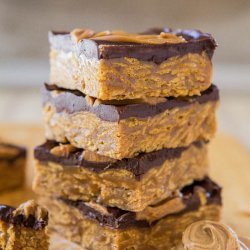 No-Bake Chocolate Peanut Butter Bars