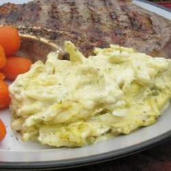 Very Cheesy, Healthy Hash Brown Casserole