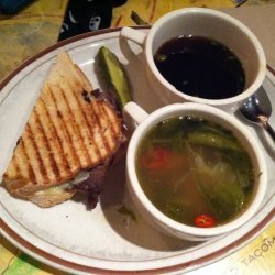 Chicken and Beef Meatball Soup