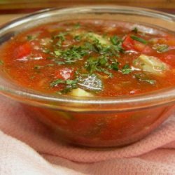 Gazpacho Adapted from Barefoot Contessa