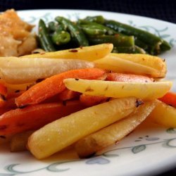 Roasted Spring Carrots With Cumin and Lime