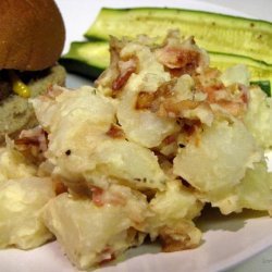 Caramelized Onion Potato Salad With Bacon