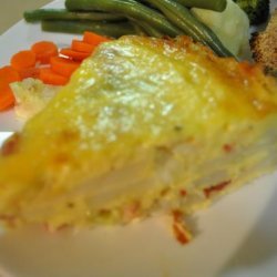 Delectable Potato and Ham Bake