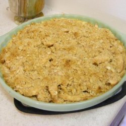 Oatmeal Topped Apple Pie
